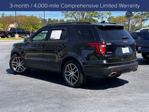 2017 Ford Explorer Sport CERTIFIED NAVI PANO ROOF 2NR ROW BUCKETS
